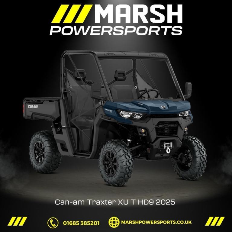 image for Traxter HD9 XU T 2025 Model - Canam Main Dealer -Discover the Cab Kit Offer!