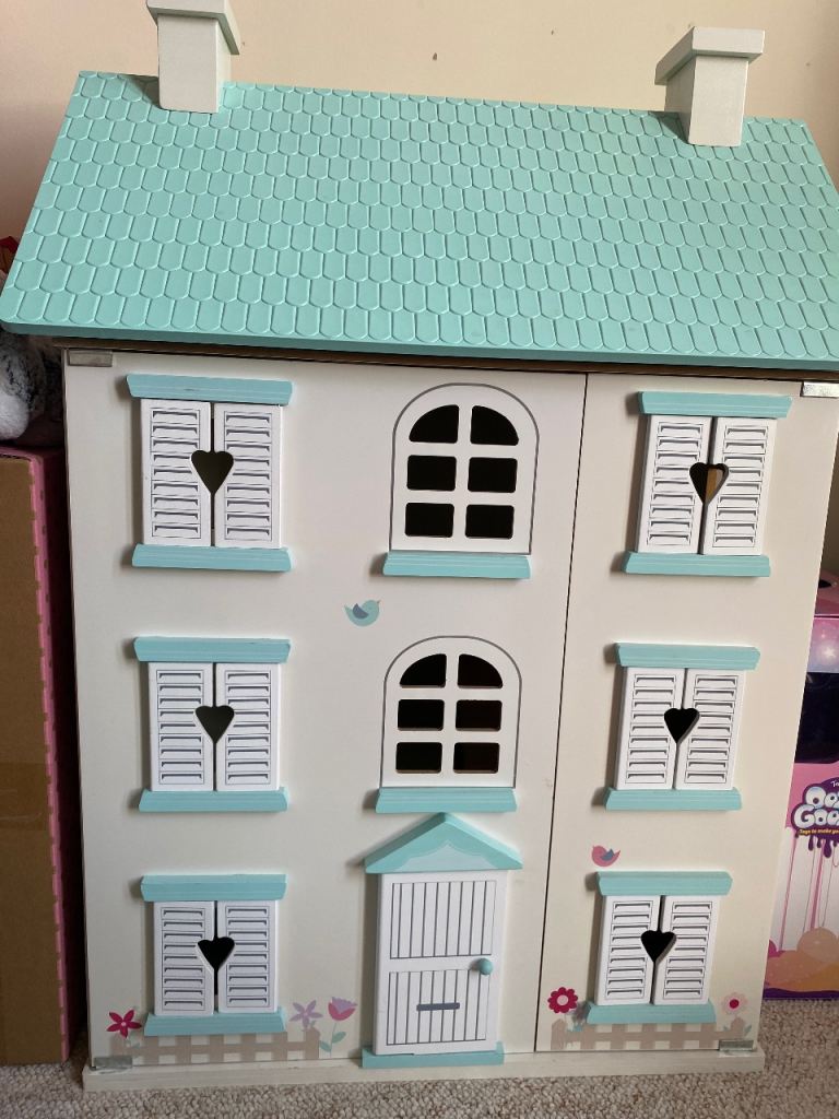 Wooden light up Dolls House 