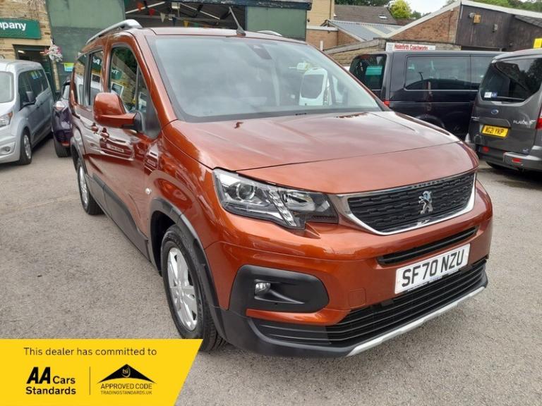 Peugeot Rifter 1.2 PURETECH S/S ALLURE LWB, AUTO, 5 SEAT, WHEELCHAIR ADAPTED CAR