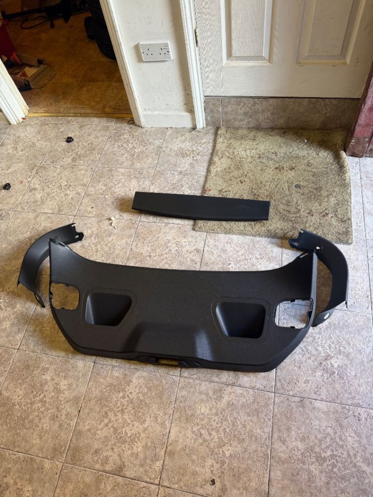Fiesta MK8 boot lid trims