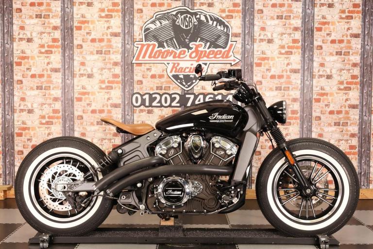 **DEPOSIT TAKEN** 2018 INDIAN SCOUT MSR BOBBER - 3,246 MILES - 1 OWNER