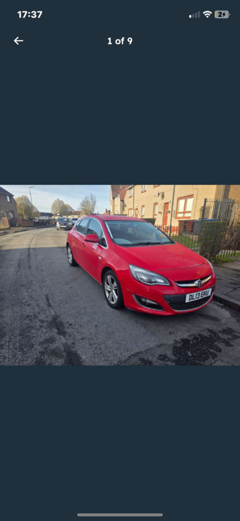  Vauxhall, ASTRA, Hatchback, 2013, Manual, 1598 (cc), 5 doors.  Offers or swap
