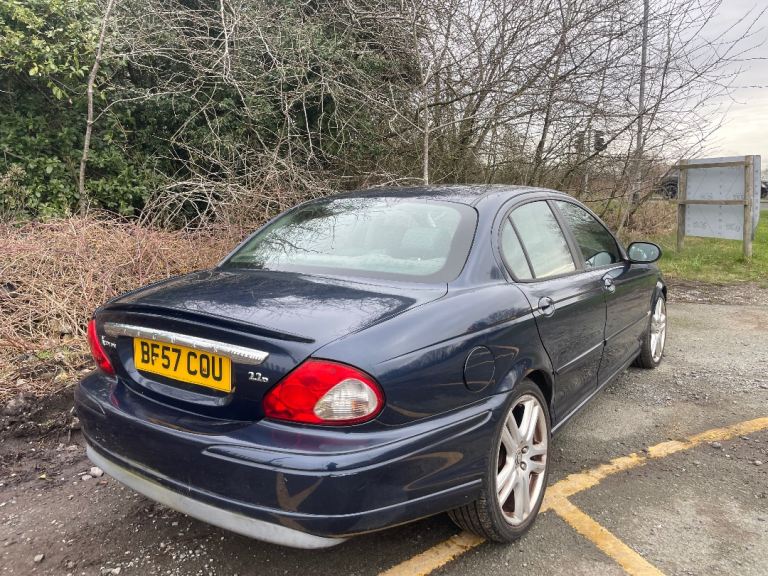 JAGUAR X-TYPE 2.2 DIESEL 57 REG 4 DOOR LEATHER SERVICE HISTORY MOT SEPTEMBER 6TH OWNER 16 YEARS 