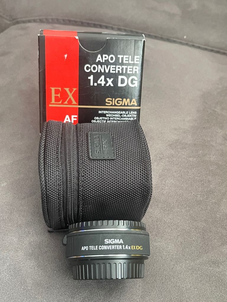 Sigma 1.4 converter for canon ef ( APO EX )