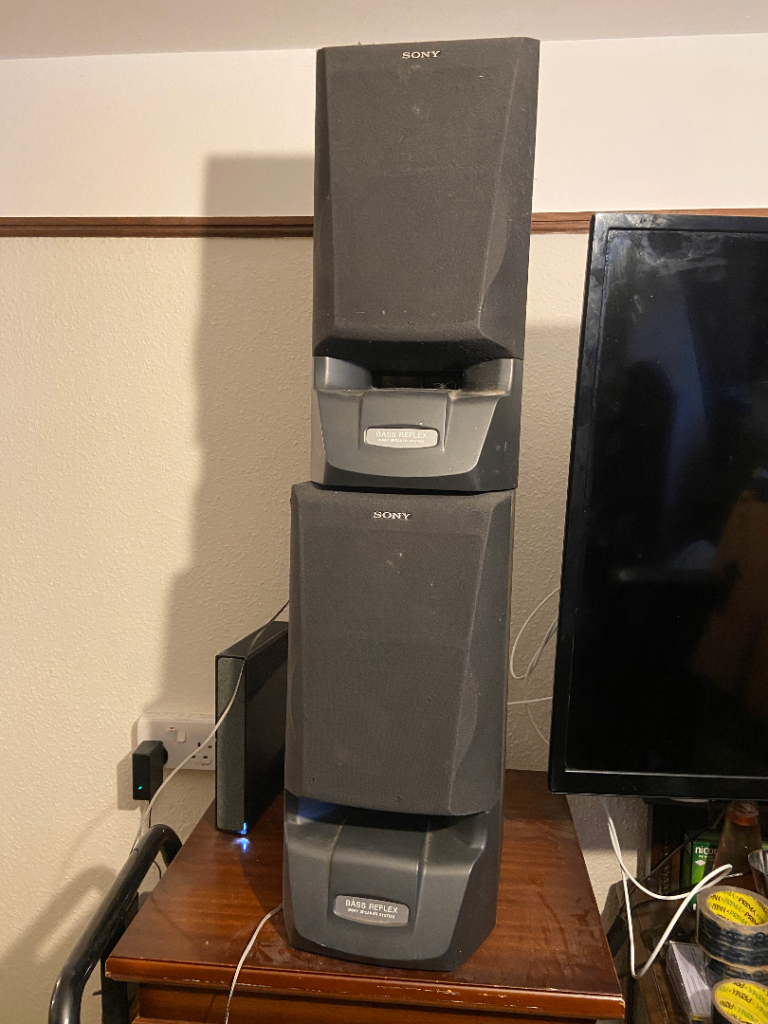 2 x Sony Speaker System SS-XB50 200w