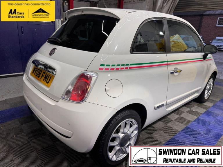 2008 Fiat 500 1.2 Sport 3dr HATCHBACK PETROL Manual