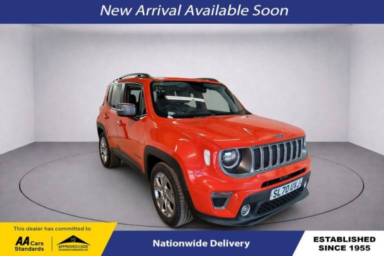 2021 Jeep Renegade 1.3 T4 GSE Limited 5dr DDCT ESTATE PETROL Automatic