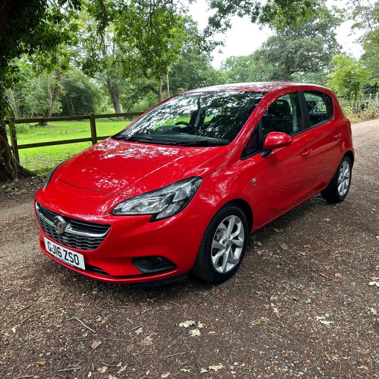 2016 Vauxhall Corsa 1.4i ecoFLEX Energy Red (Warranty!) Nice car!