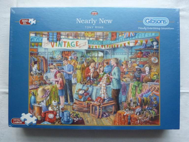 NEW, STILL SEALED 500 XL PIECES JIGSAW PUZZLE