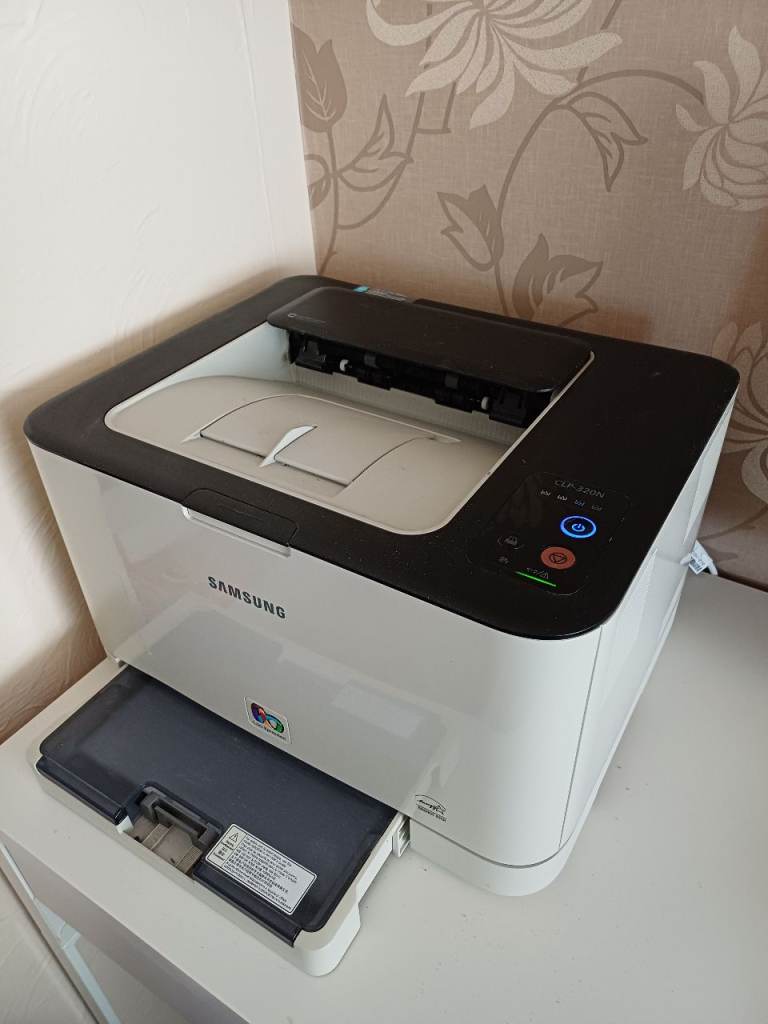 Samsung Colour Laser Printer Working Spares or Repairs CLP-320N