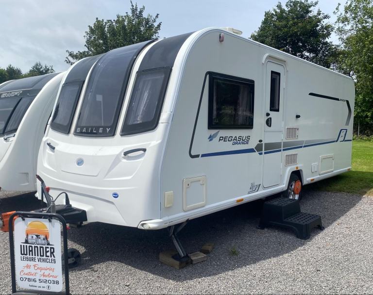 2020 Bailey Pegasus Grande Brindisi. 8ft Wide, Single axle touring caravan
