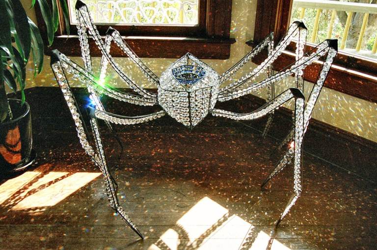 Crystal Spider Decorative Figurine by Amanda Charchian