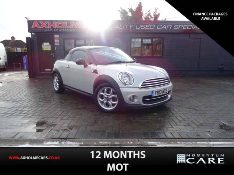  Mini Coupe 1.6 Cooper 3dr finance available Petrol