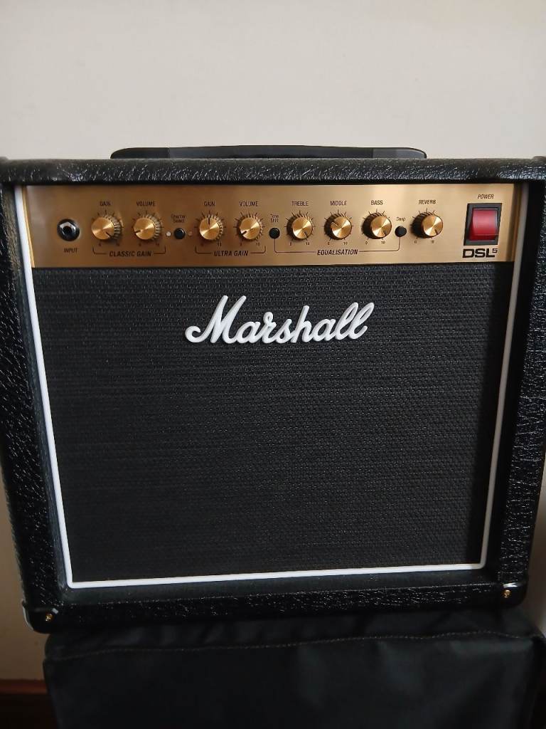 Marshall DSL5CR 5W 1x10 Valve Combo Guitar Amplifier w/ Reverb