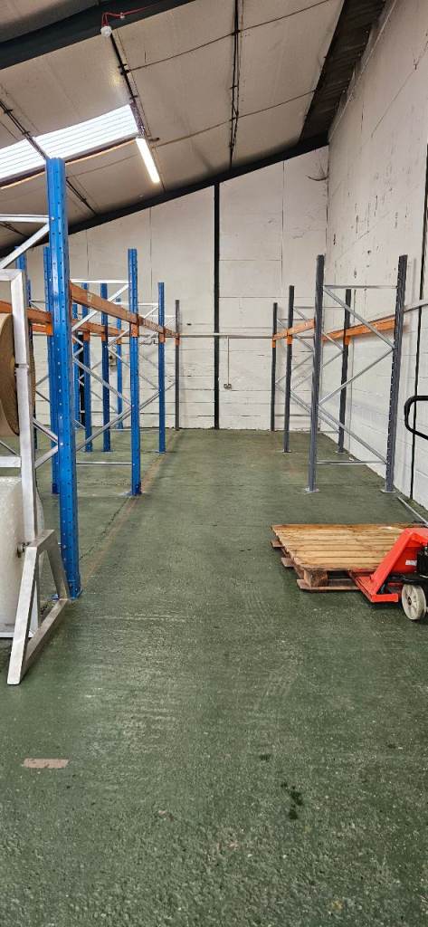 Heavy-Duty Warehouse Pallet Racking - Good Condition