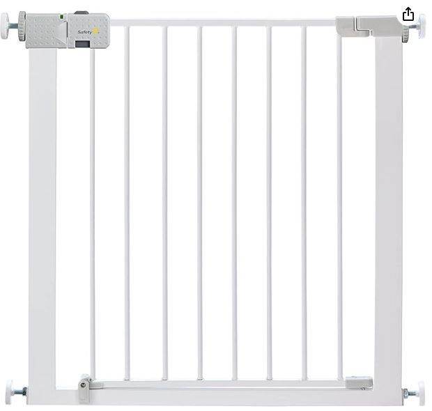 2 x Safety 1st Secure Tech Simply Close Metal Gate – White