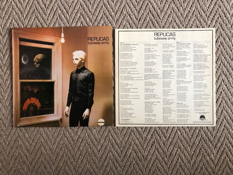 Tubeway army replicas vinyl