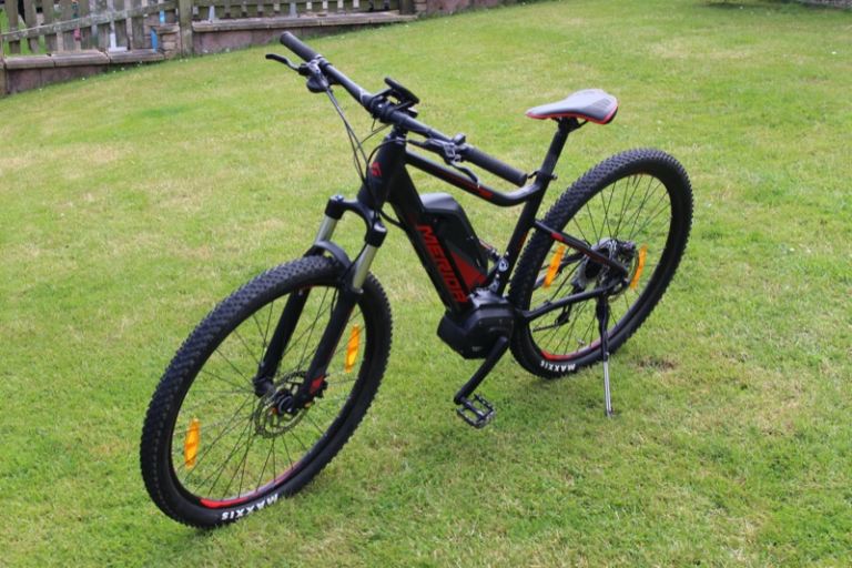 Merida e BIG TOUR 7.300 Hard tail electric bike with accessories