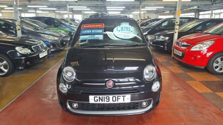 2019 Fiat 500 1.2 S Dualogic Automatic 3-Door From £7,995 + Retail Package HATCHBACK Petrol Semi ...