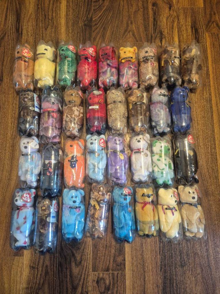 Large Collection of Beanie Babies (33) – As Good As New