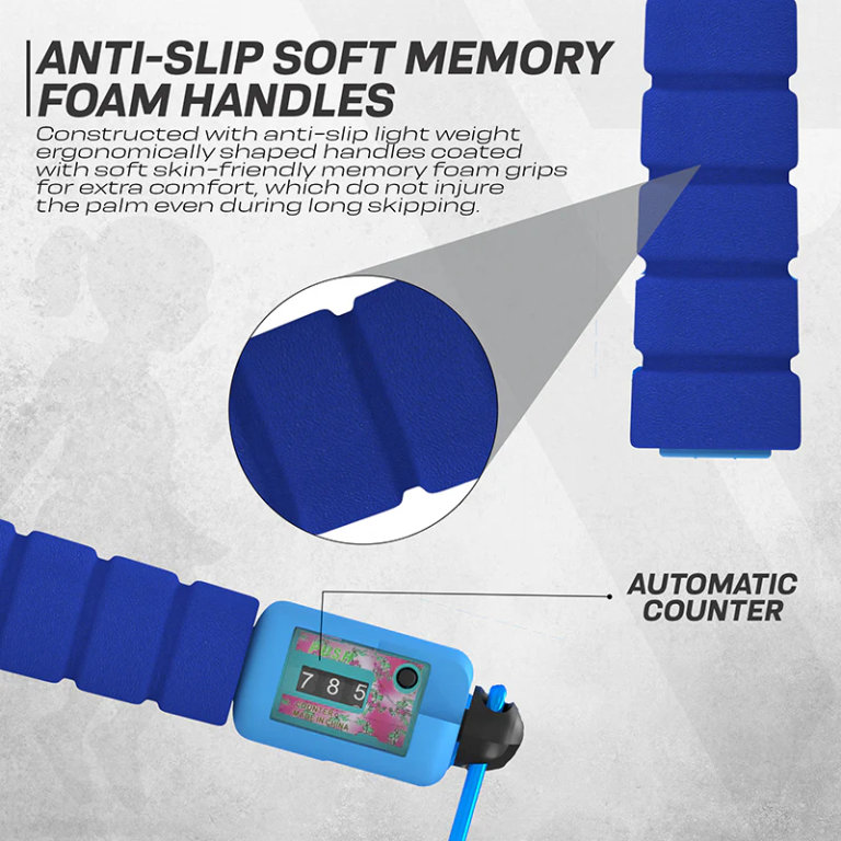 Skipping rope with counter