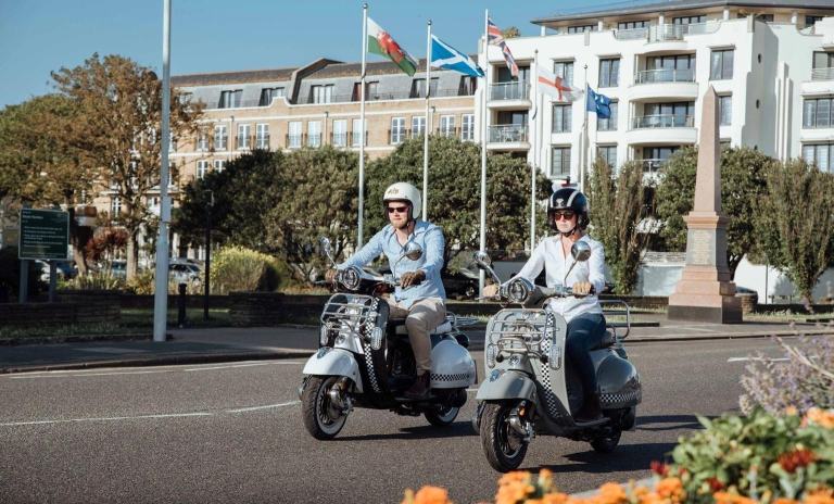 AJS MODENA 125 CVT EURO 5 2025 Petrol Automatic in Orange