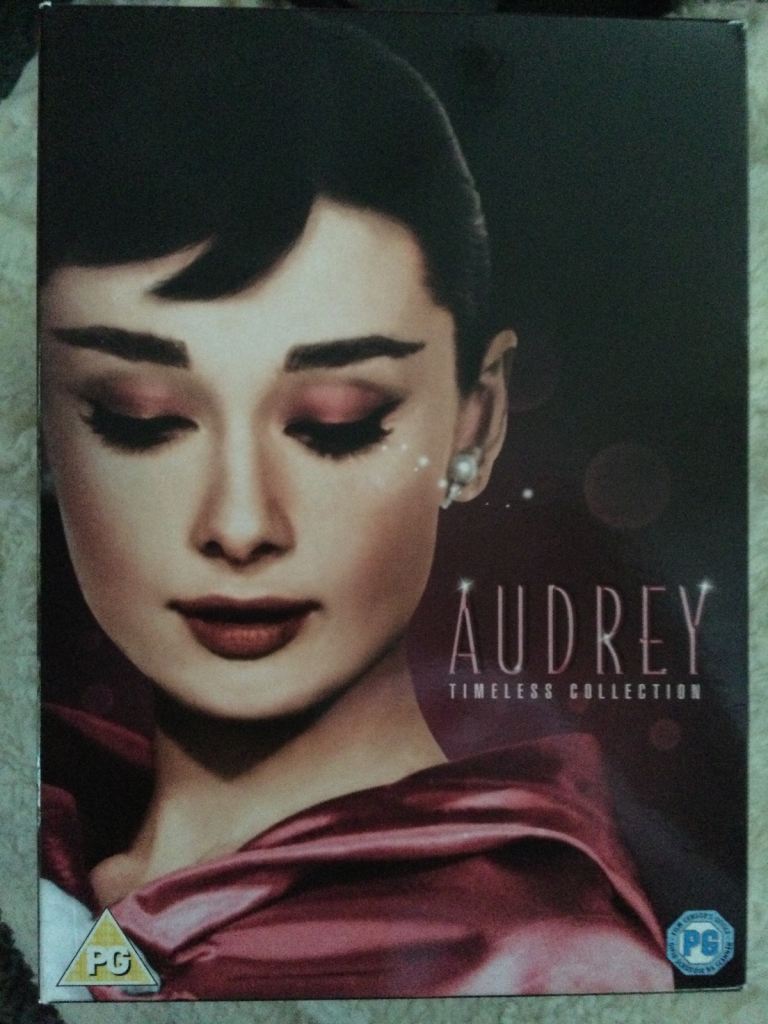 AUDREY HEPBURN 4 FILM BOXSET MINT QUALITY SUPERB CLASSICS £5 TIMELESS COLLECTION 