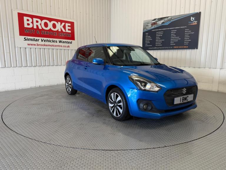 2018 Suzuki Swift 1.0 Boosterjet SHVS SZ5 Euro 6 (s/s) 5dr HATCHBACK Petrol/Electric Hybrid Manual