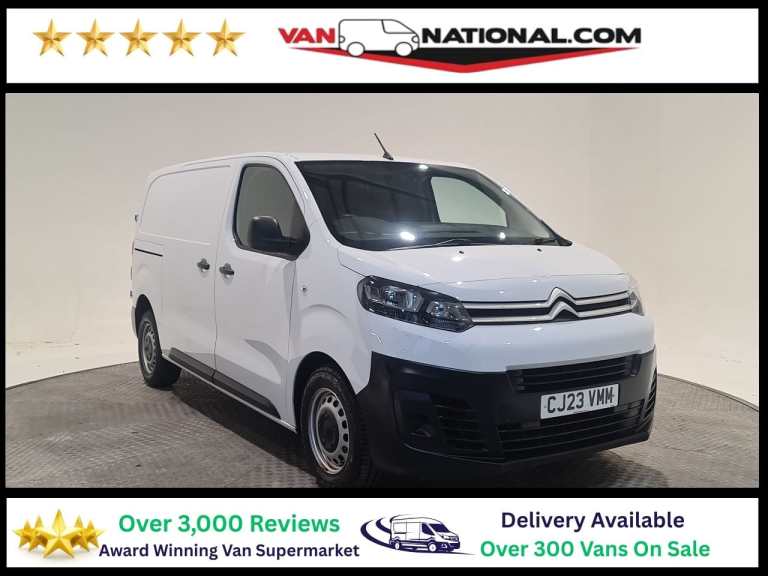 2023 Citroen Dispatch 1.5 BLUEHDI 1000 M ENTERPRISE EDITION 100 BHP MWB Panel Van Diesel Manual