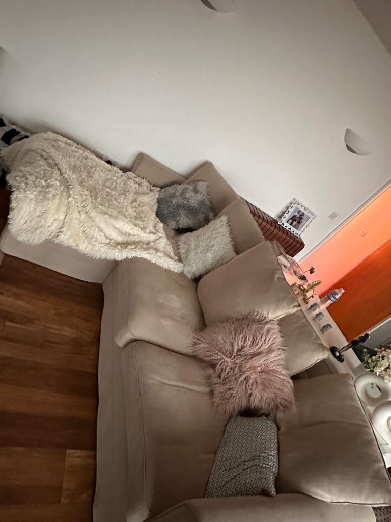 IKEA GRÖNLID Corner Sofa with Storage – Beige