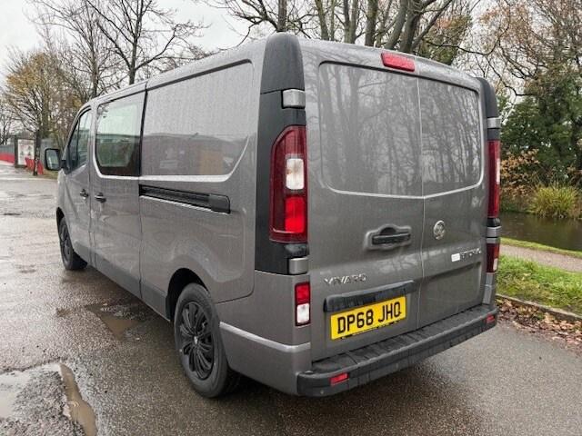 2018 Vauxhall Vivaro 2900 1.6CDTI BiTurbo 125PS Sportive L2H1 6 SEATS D/Cab PANEL VAN Diesel Manual