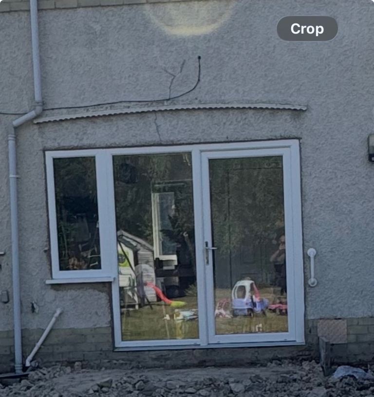 Patio door double glazed