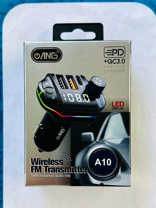ANG A10 Wireless Bluetooth Car FM Transmitter