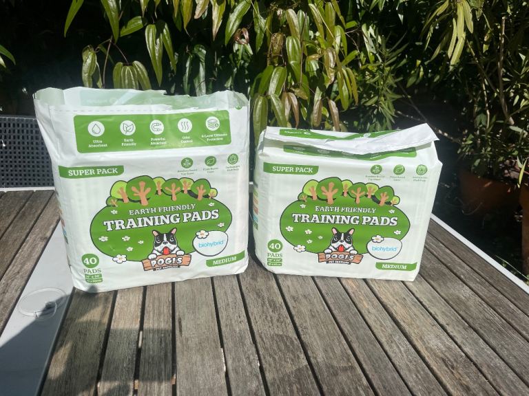 Eco puppy pads
