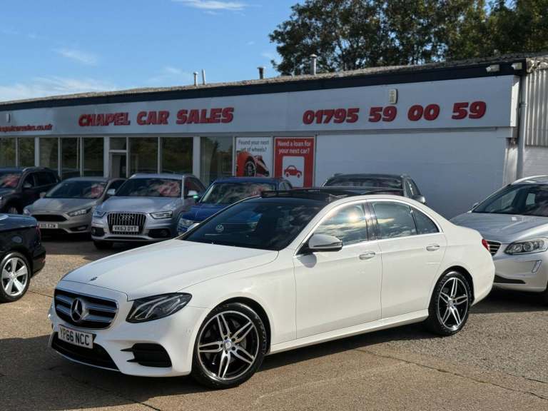 2017 Mercedes-Benz E Class E220d AMG Line Premium 4dr 9G-Tronic SALOON DIESEL Automatic