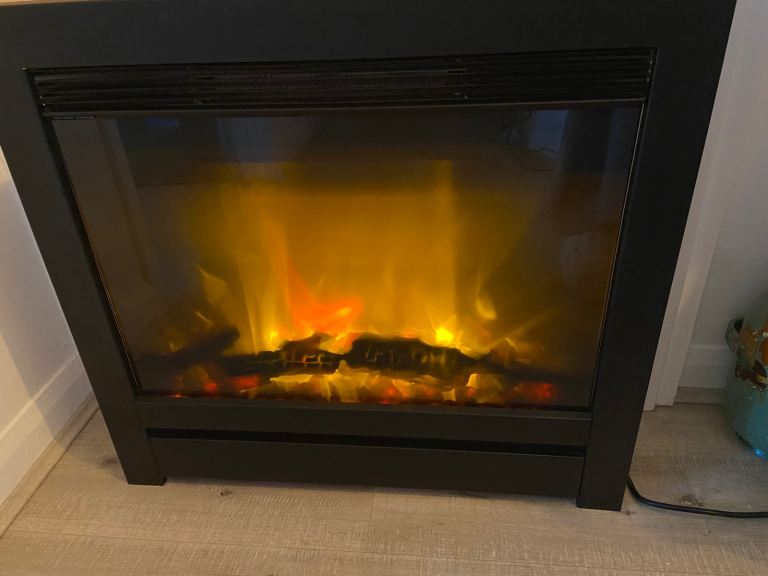 Beam Edge 22inch Inset Electric Fire Matt Black