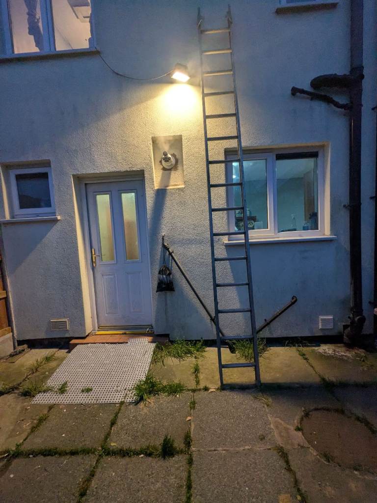 image for Tall ladder perfect to reach window