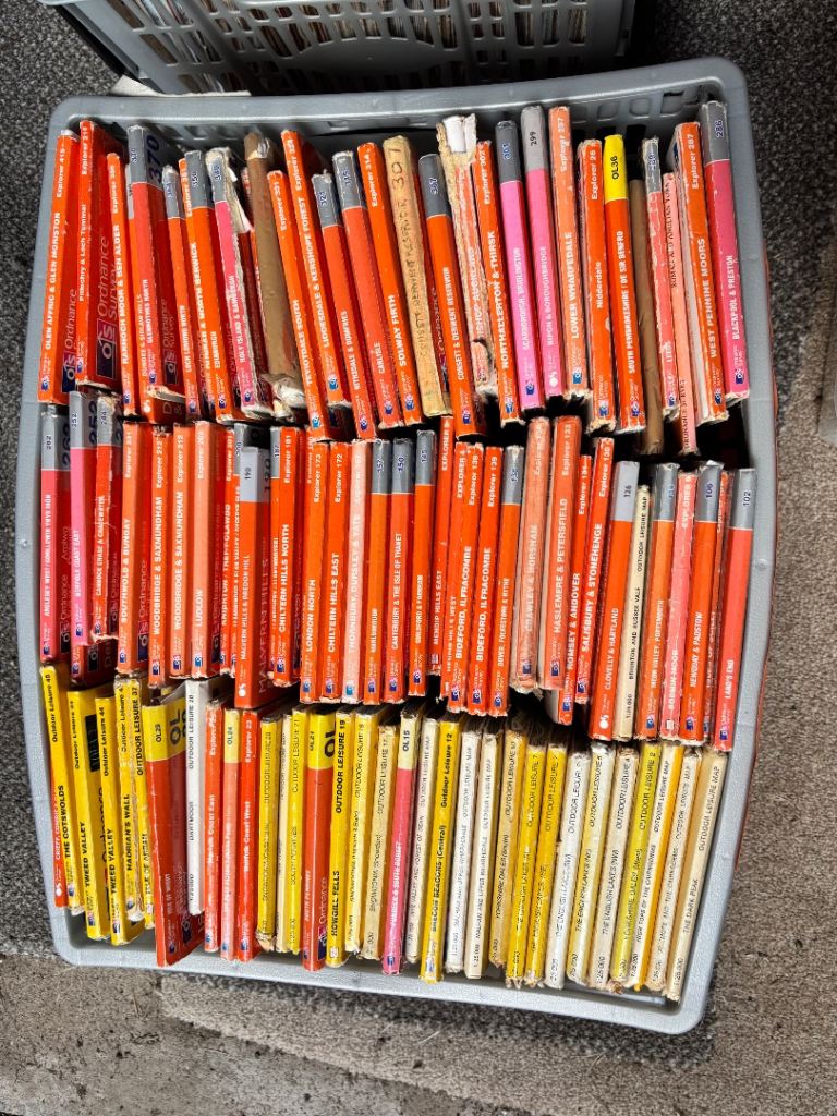 Approx 600 O.S Maps £75 ono