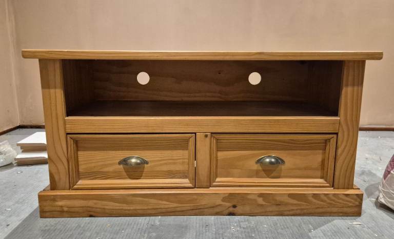 Wooden TV Unit / Console Table with Storage