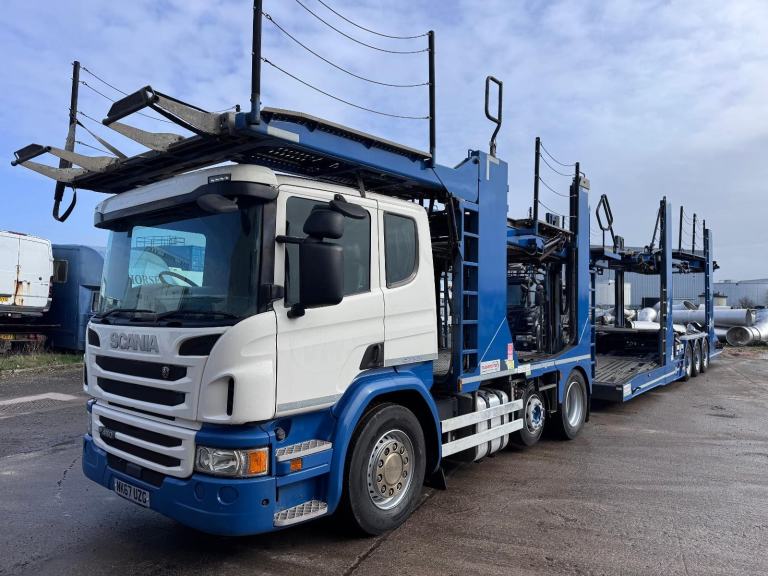 2018 Scania P450 Transporter Engineering EVO 8 Car Transporter. 6x2. Euro 6. 