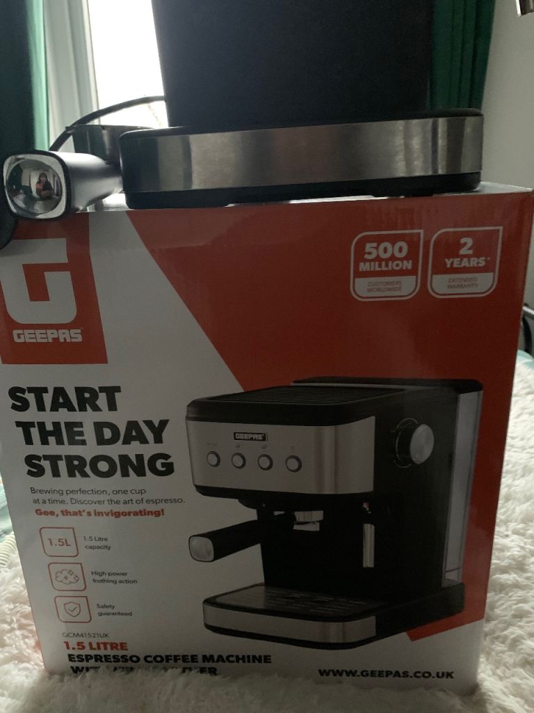 image for Geepas coffee machine