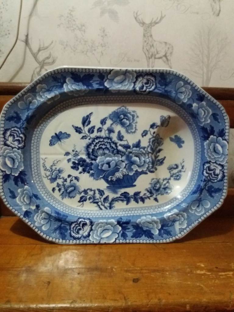Victorian meat plate