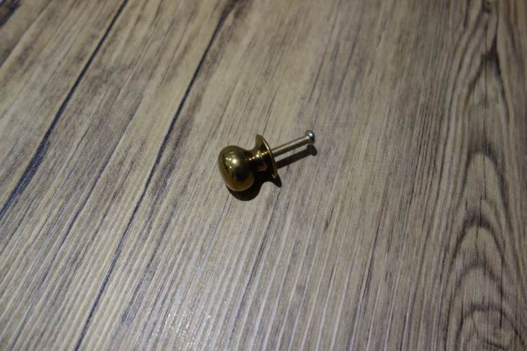 Solid Brass Drawer Knob By Stag Furniture. Only £2 Each.