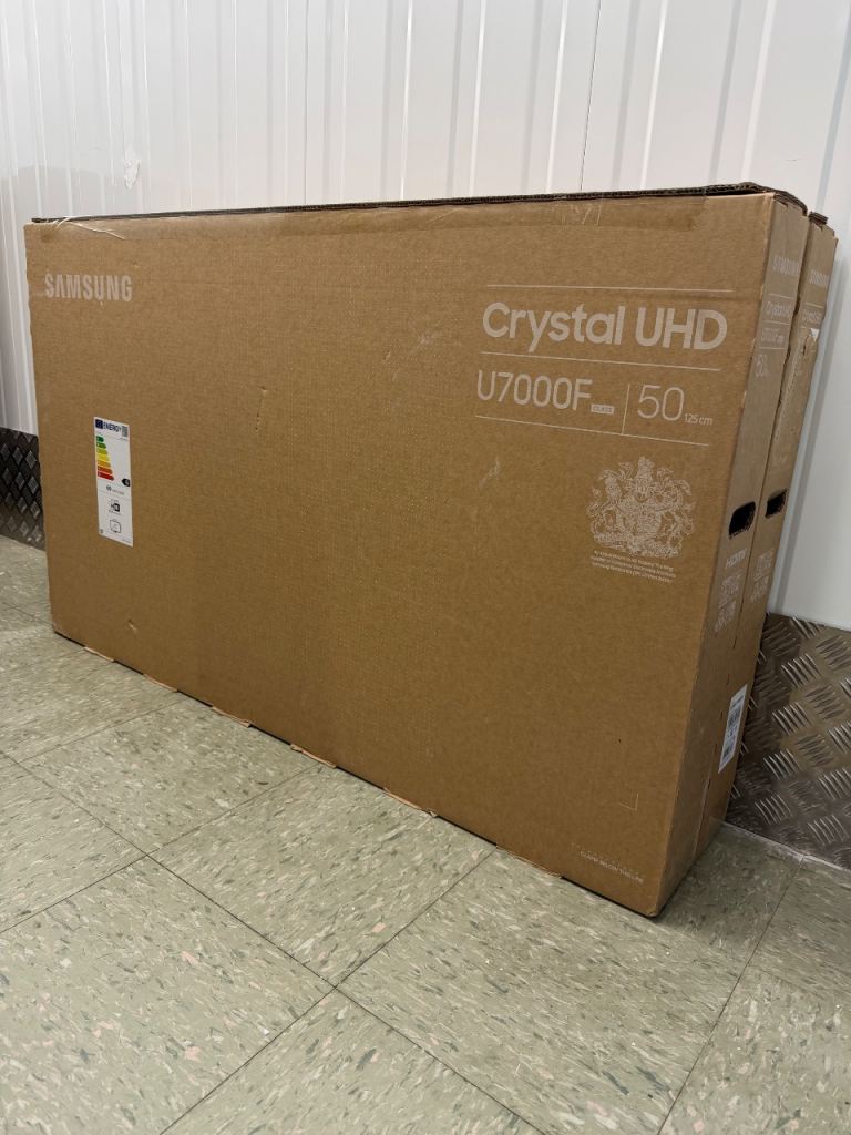 New 2025 Samsung 50 inch Crystal UHD U7000F 4K Smart TV 