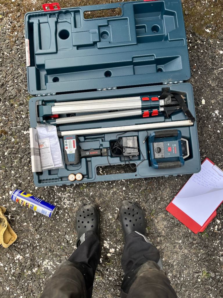 Bosch self levelling laser