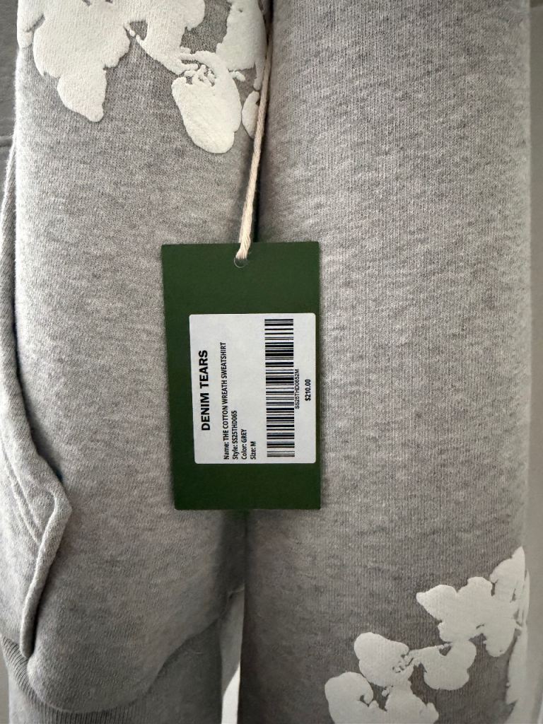 DENIM TEARS BRAND NEW HOODIE