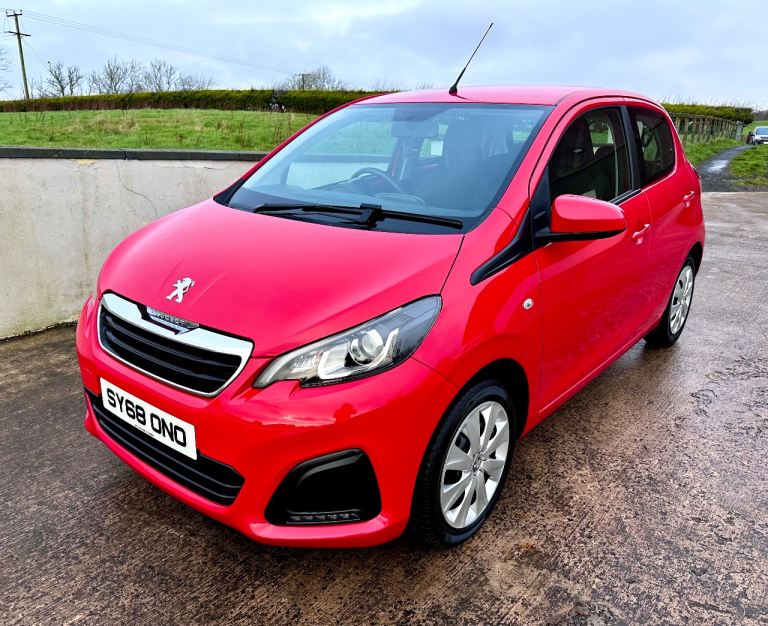 🏁 2018 Peugeot 108 Active 1.0 5dr - One owner, FSH, 2 keys & Full Years MOT 🏁