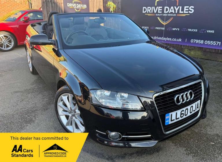2011 Audi A3 1.6 TDI Sport 2dr CONVERTIBLE DIESEL Manual