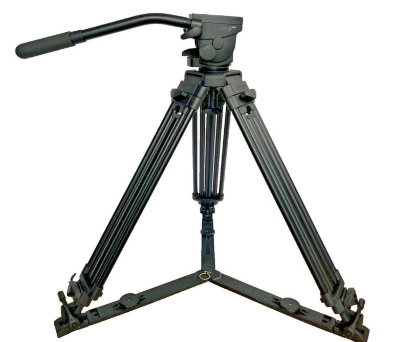 Vinten Pro 5 Touch HDVTripod, Spreader, Pan Handle, Bag, Used