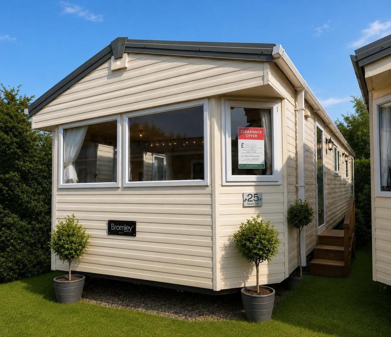 DELTA BROMLEY • 4 BED • GREAT VALUE STATIC CARAVAN • £8,500